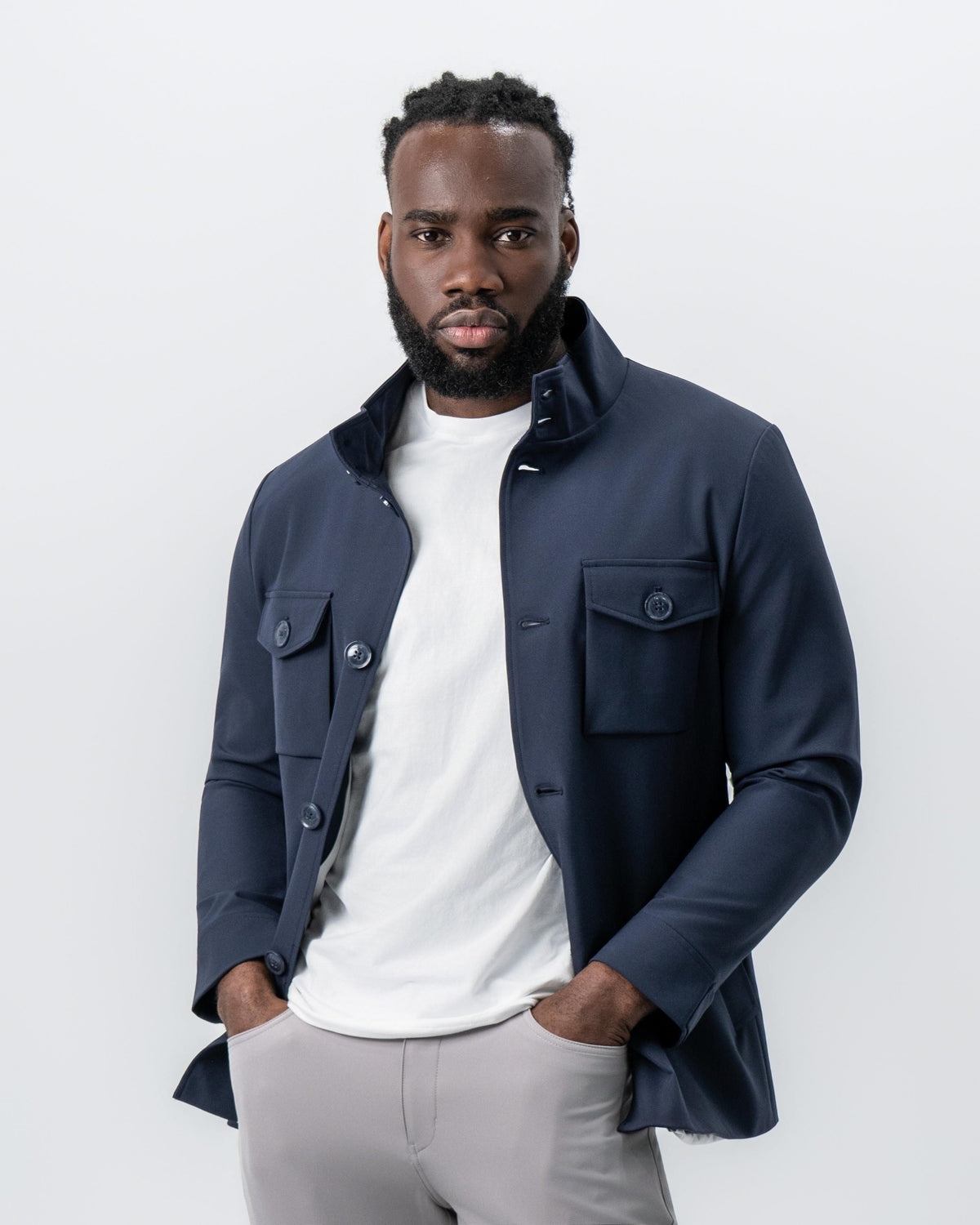 State & Liberty - Field Jacket - Navy