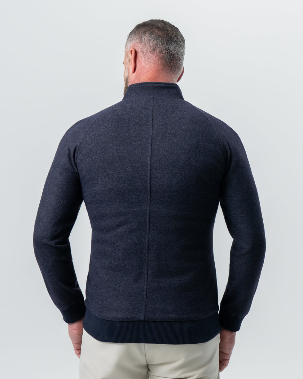 State & Liberty - Brushed Bomber - Navy