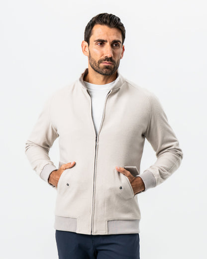 State & Liberty - Brushed Bomber - Tan
