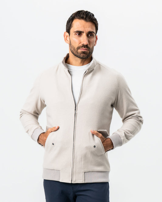 State & Liberty - Brushed Bomber - Tan
