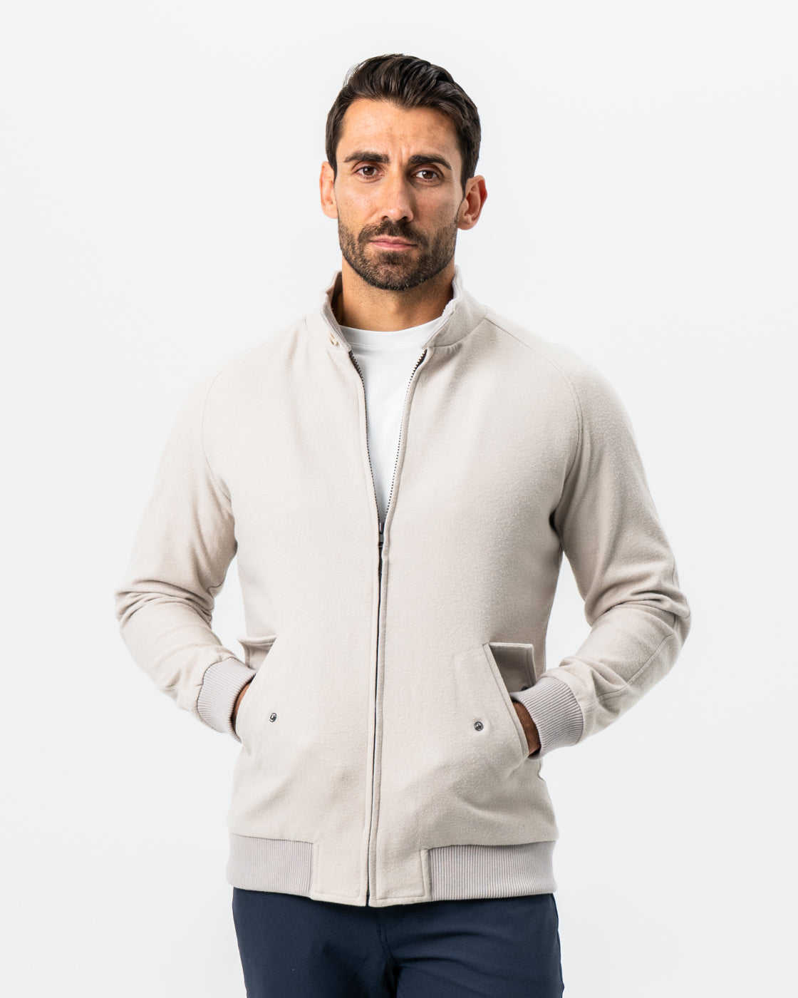 State & Liberty - Brushed Bomber - Tan