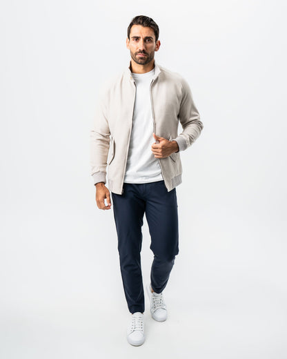 State & Liberty - Brushed Bomber - Tan