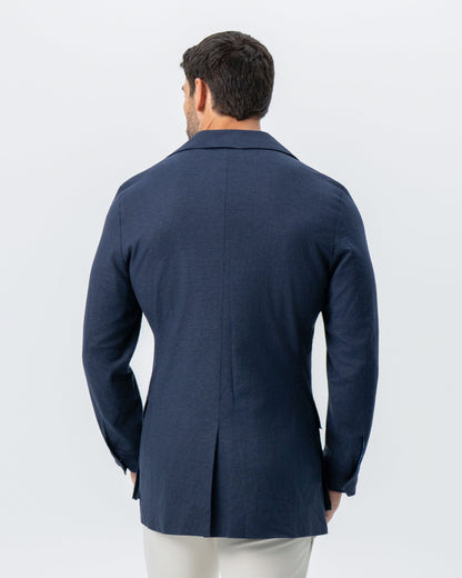 State & Liberty - Stretch Linen Field Jacket - Navy