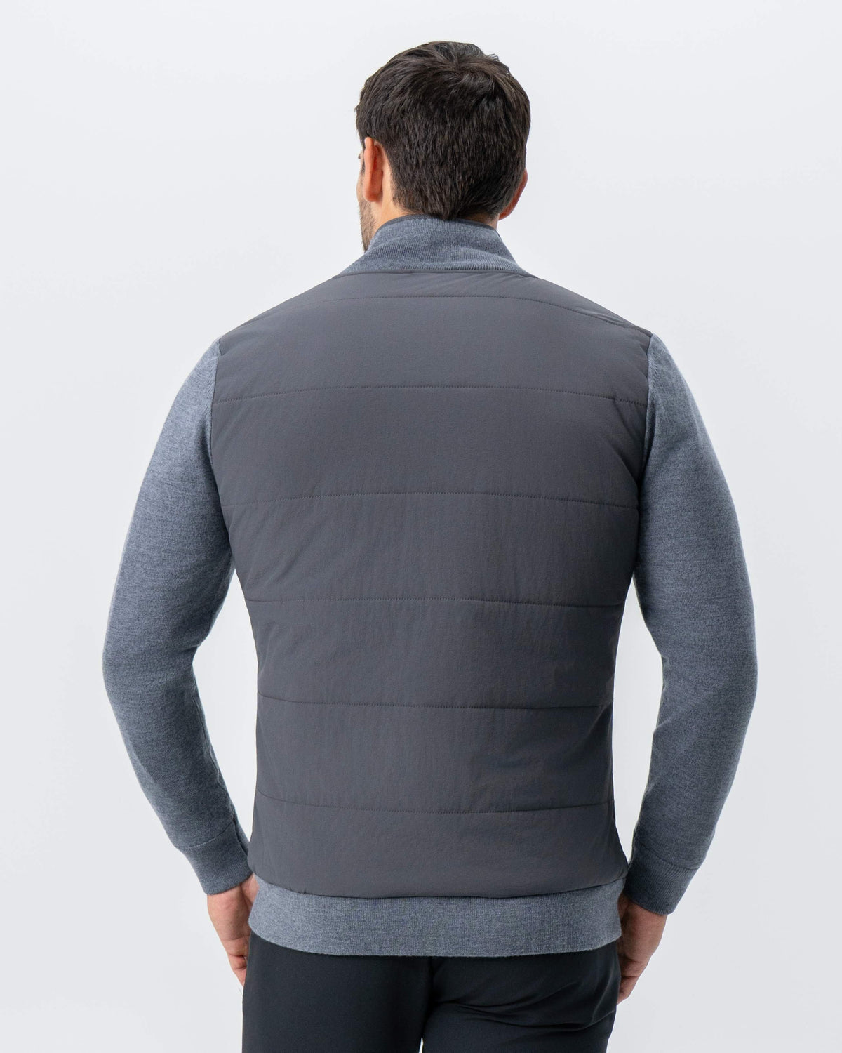 State & Liberty - Knit Zip Jacket - Grey