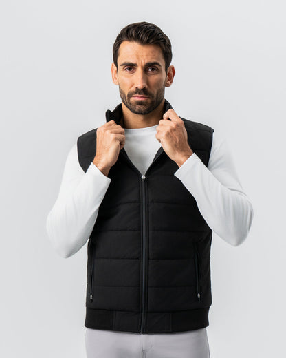 State & Liberty - Down Vest - Black