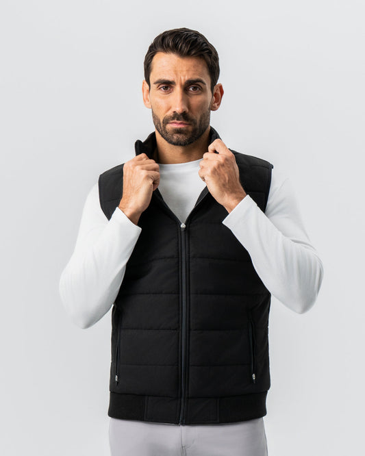 State & Liberty - Down Vest - Black