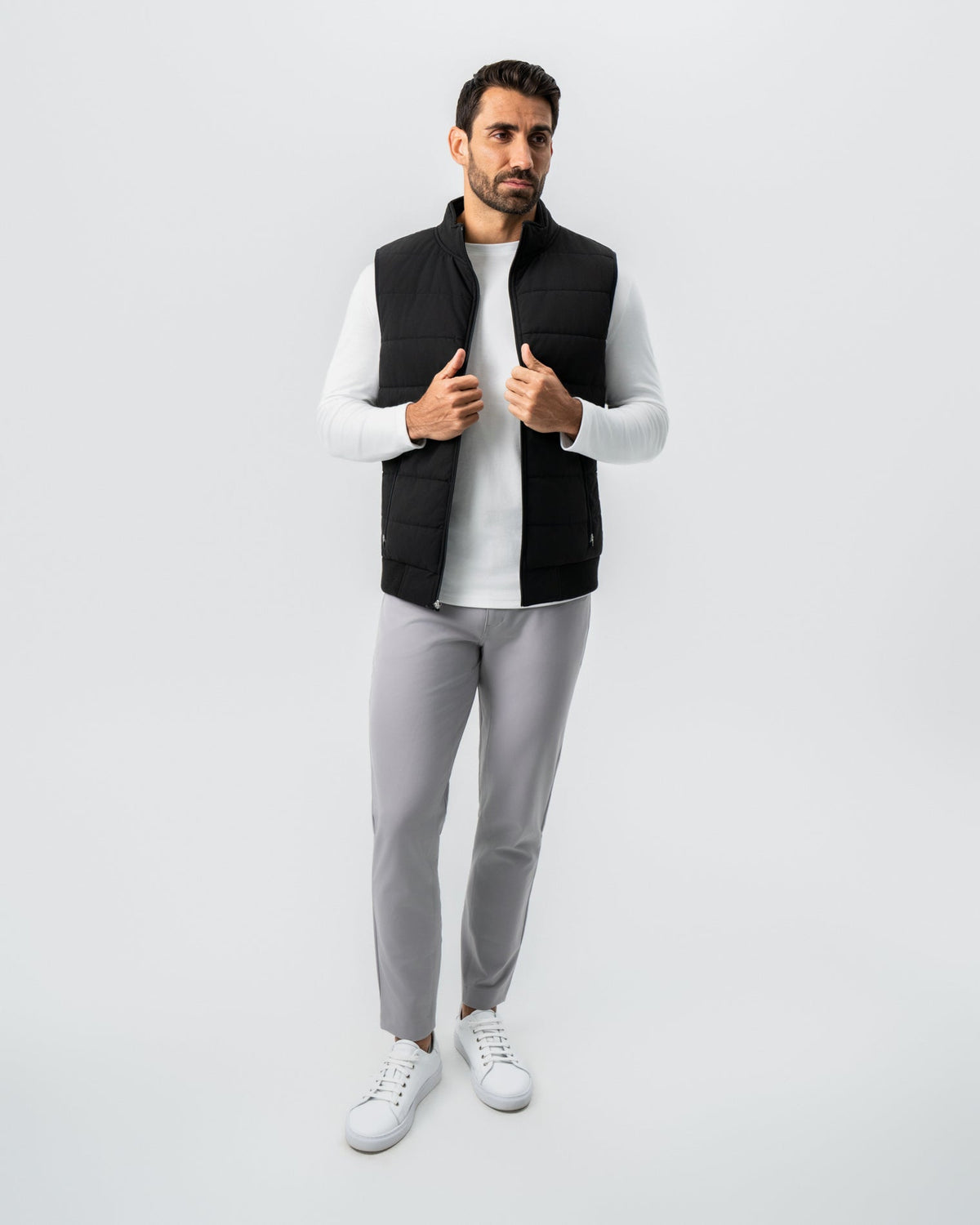 State & Liberty - Down Vest - Black