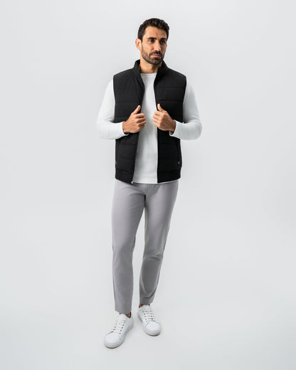 State & Liberty - Down Vest - Black
