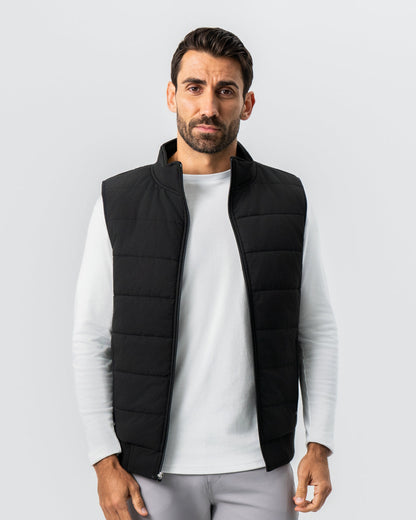 State & Liberty - Down Vest - Black