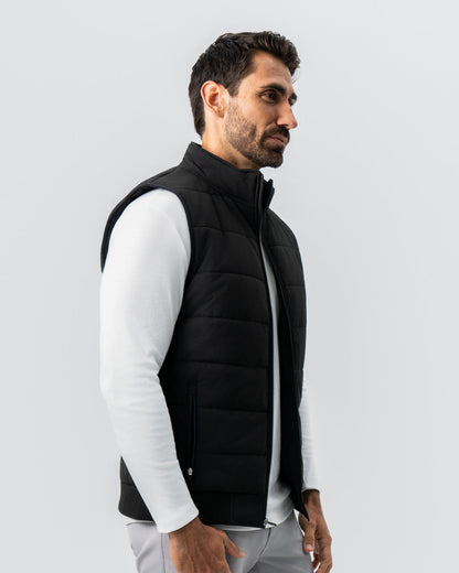 State & Liberty - Down Vest - Black