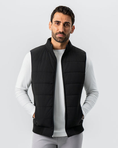 State & Liberty - Down Vest - Black