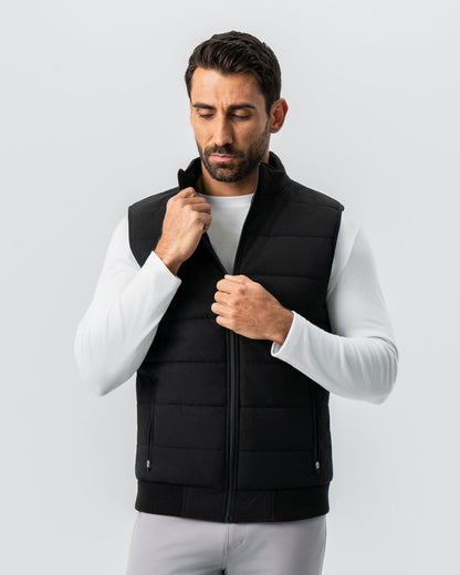 State & Liberty - Down Vest - Black