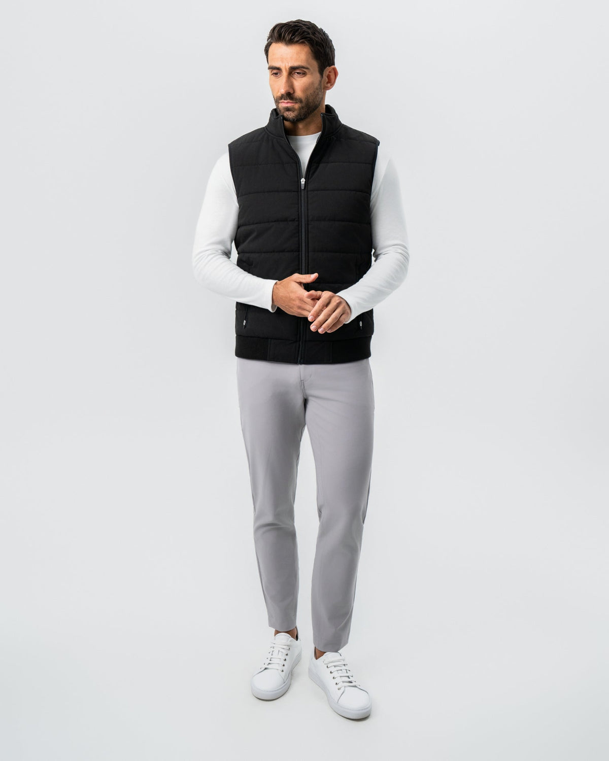 State & Liberty - Down Vest - Black