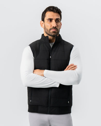 State & Liberty - Down Vest - Black