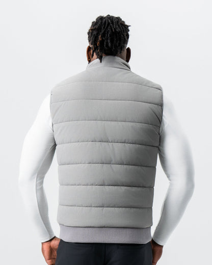 State & Liberty - Down Vest - Light Grey