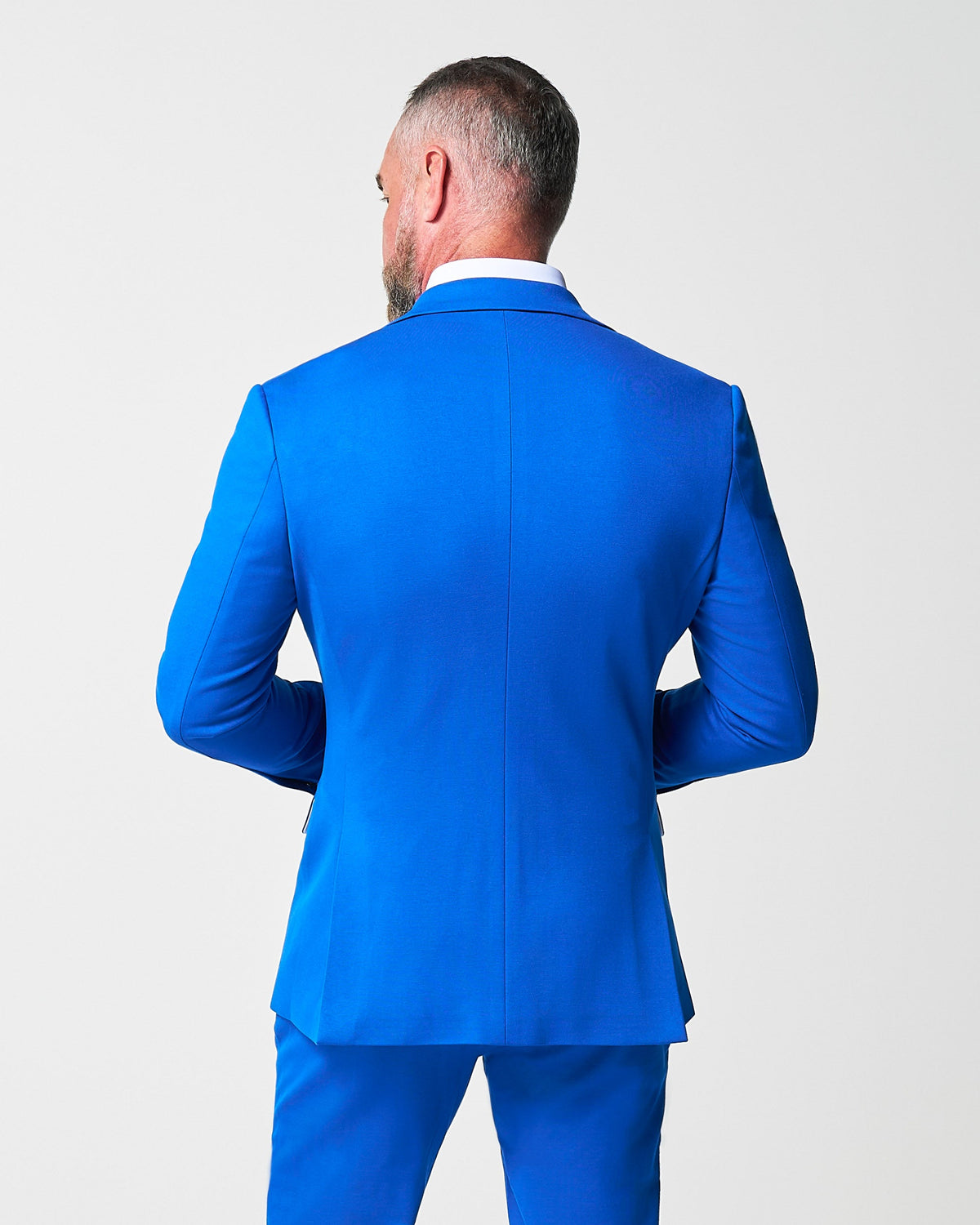 State & Liberty - Athletic Fit Stretch Blazer - Solid Royal Blue