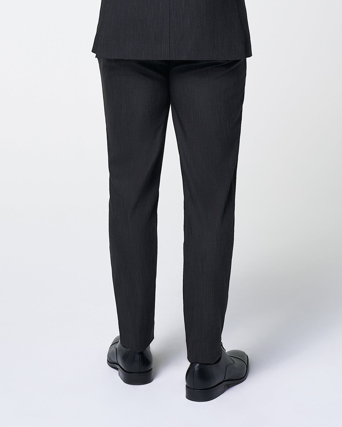 State & Liberty - Athletic Fit Stretch Suit Pants - Heathered Charcoal