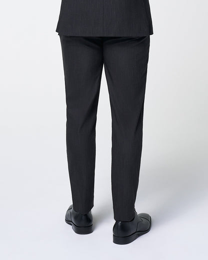 State & Liberty - Athletic Fit Stretch Suit Pants - Heathered Charcoal