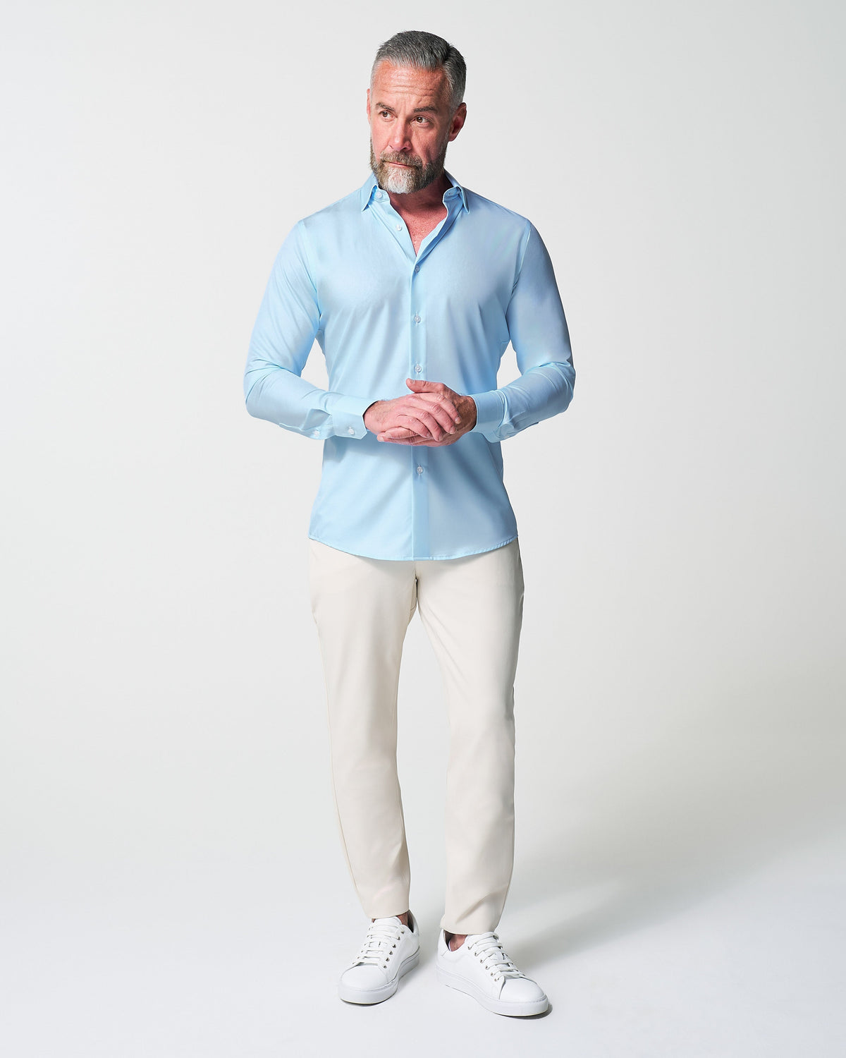 State & Liberty - "The Peter" Light Blue Weave