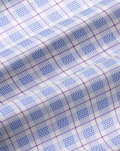 State & Liberty - "The Baron" Purple and Blue Plaid