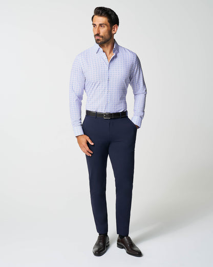 State & Liberty - "The Baron" Purple and Blue Plaid