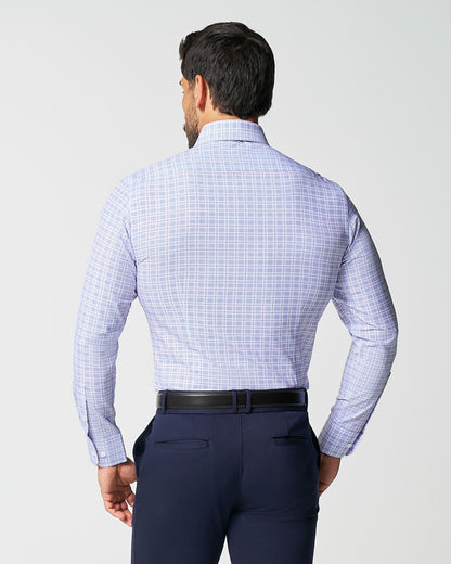 State & Liberty - "The Baron" Purple and Blue Plaid