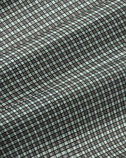 State & Liberty - "The La Porta" Green, White, & Black Mini Double Check