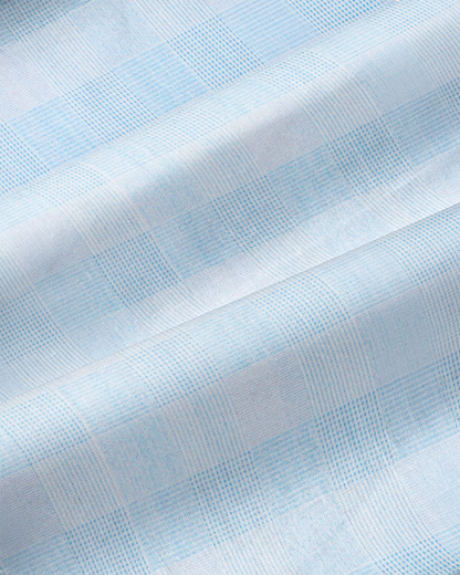 State & Liberty - "The Flynn" Light Blue & White Plaid