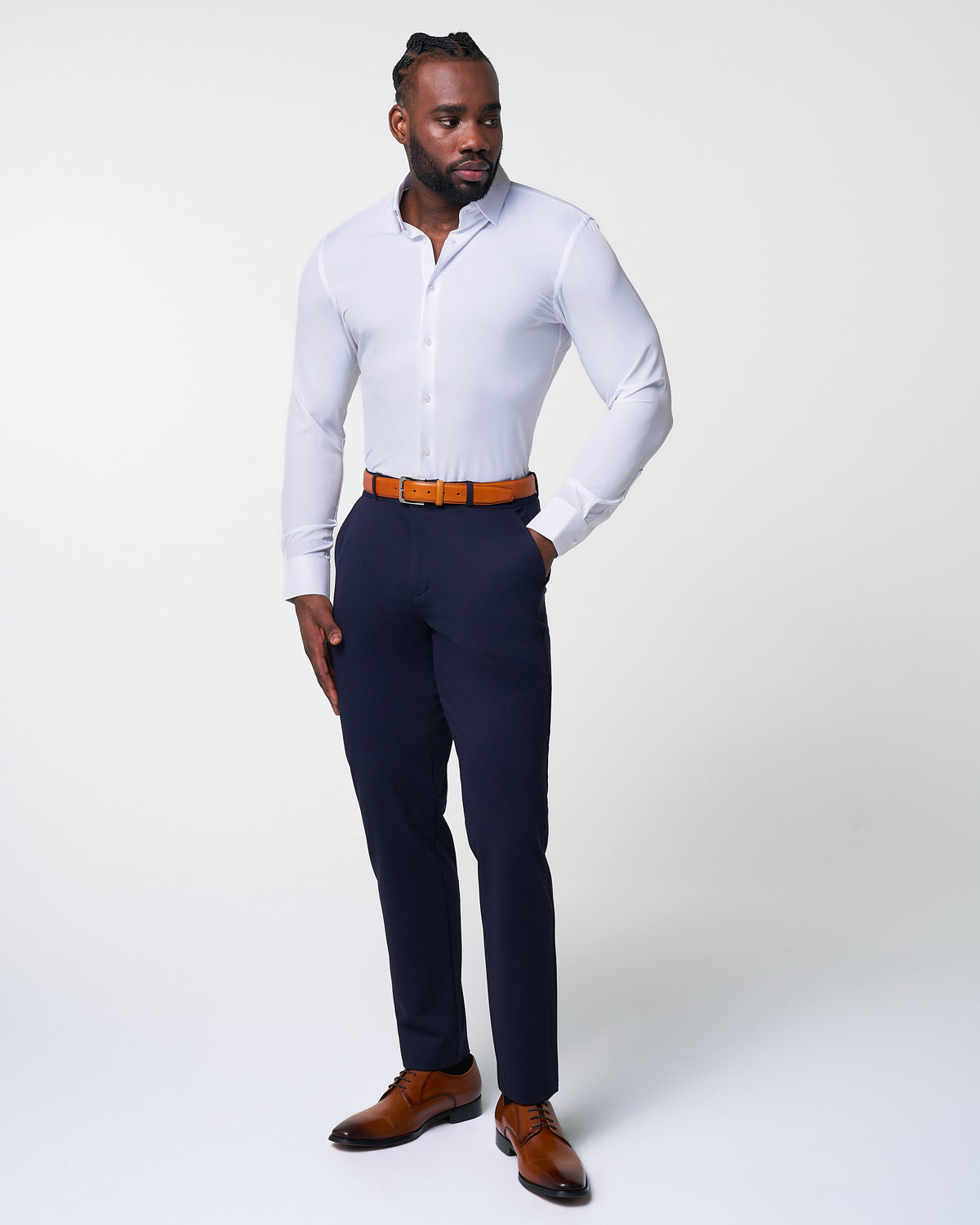 State & Liberty - "The Everest" Winter-Weight Solid White