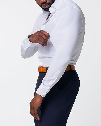 State & Liberty - "The Everest" Winter-Weight Solid White
