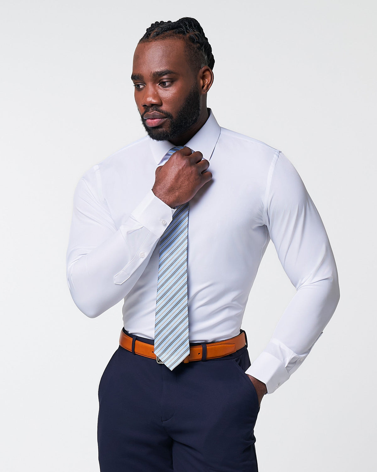 State & Liberty - "The Everest" Winter-Weight Solid White