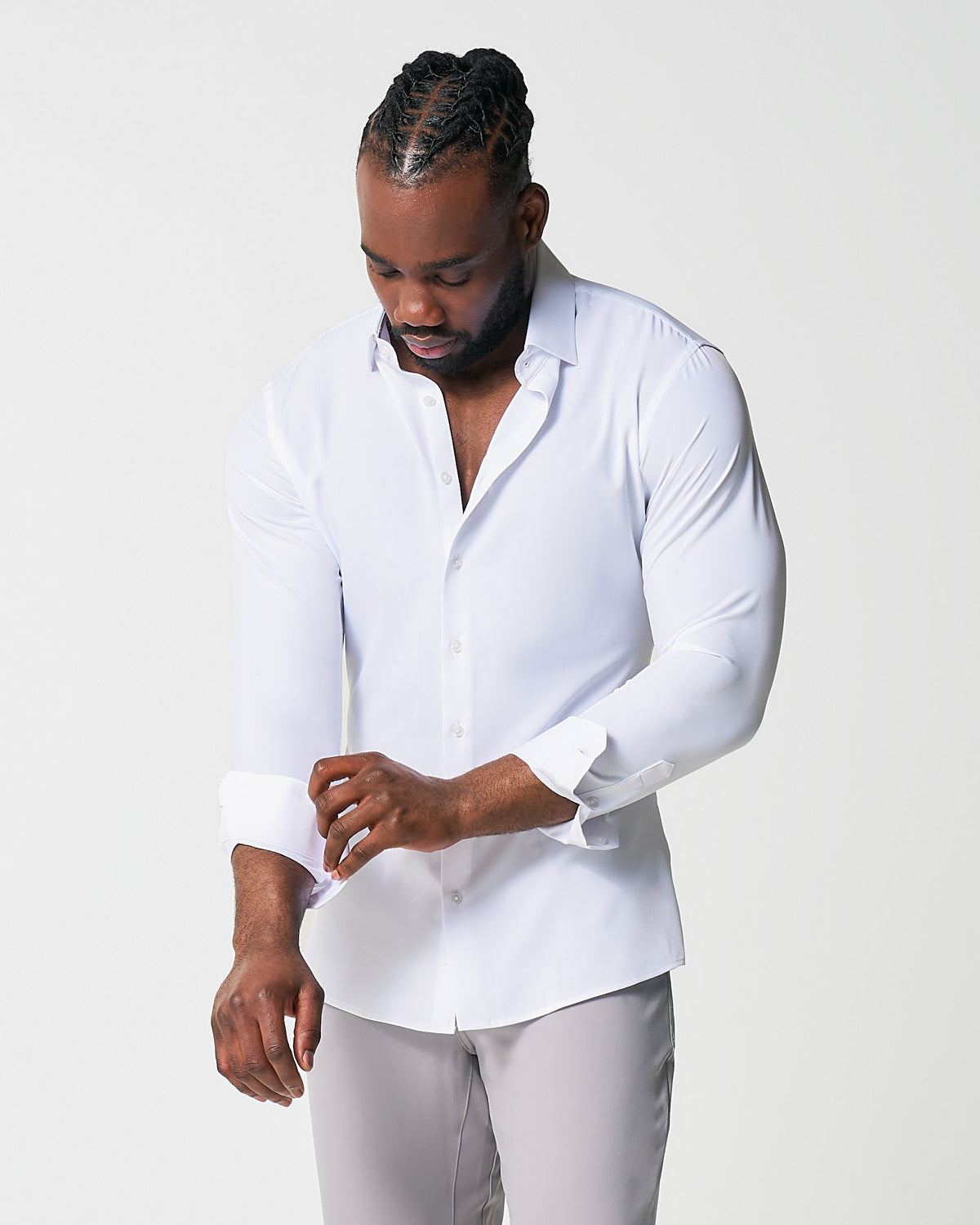 State & Liberty - "The Everest" Winter-Weight Solid White