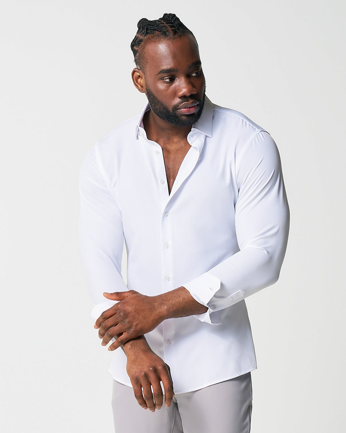 State & Liberty - "The Everest" Winter-Weight Solid White