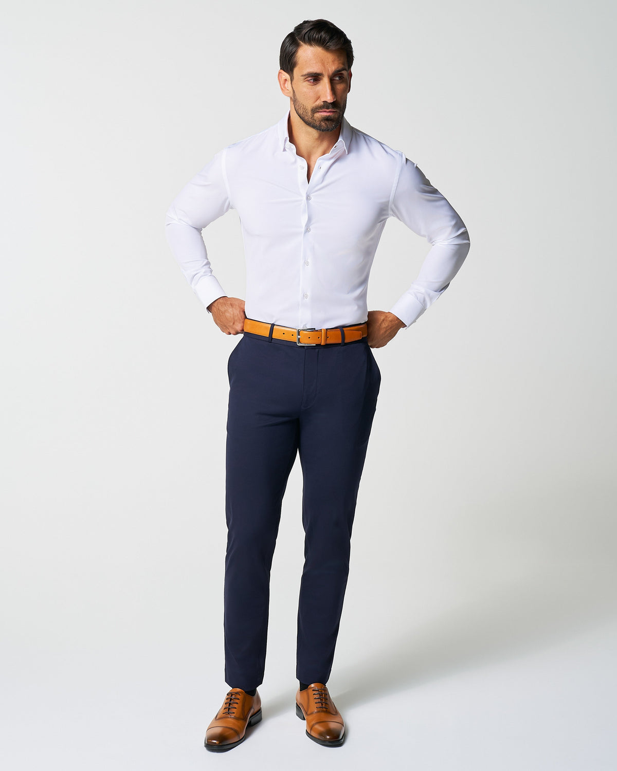 State & Liberty - "The Everest" Winter-Weight Solid White