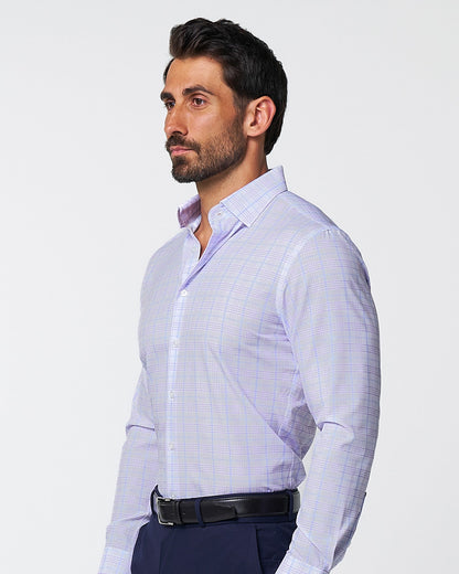 State & Liberty - "The Lavender" Light & Dark Purple Plaid