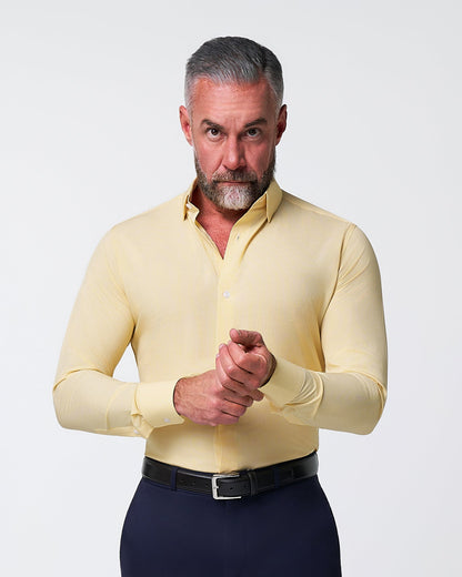 State & Liberty - "The Stanley" Yellow Microcheck
