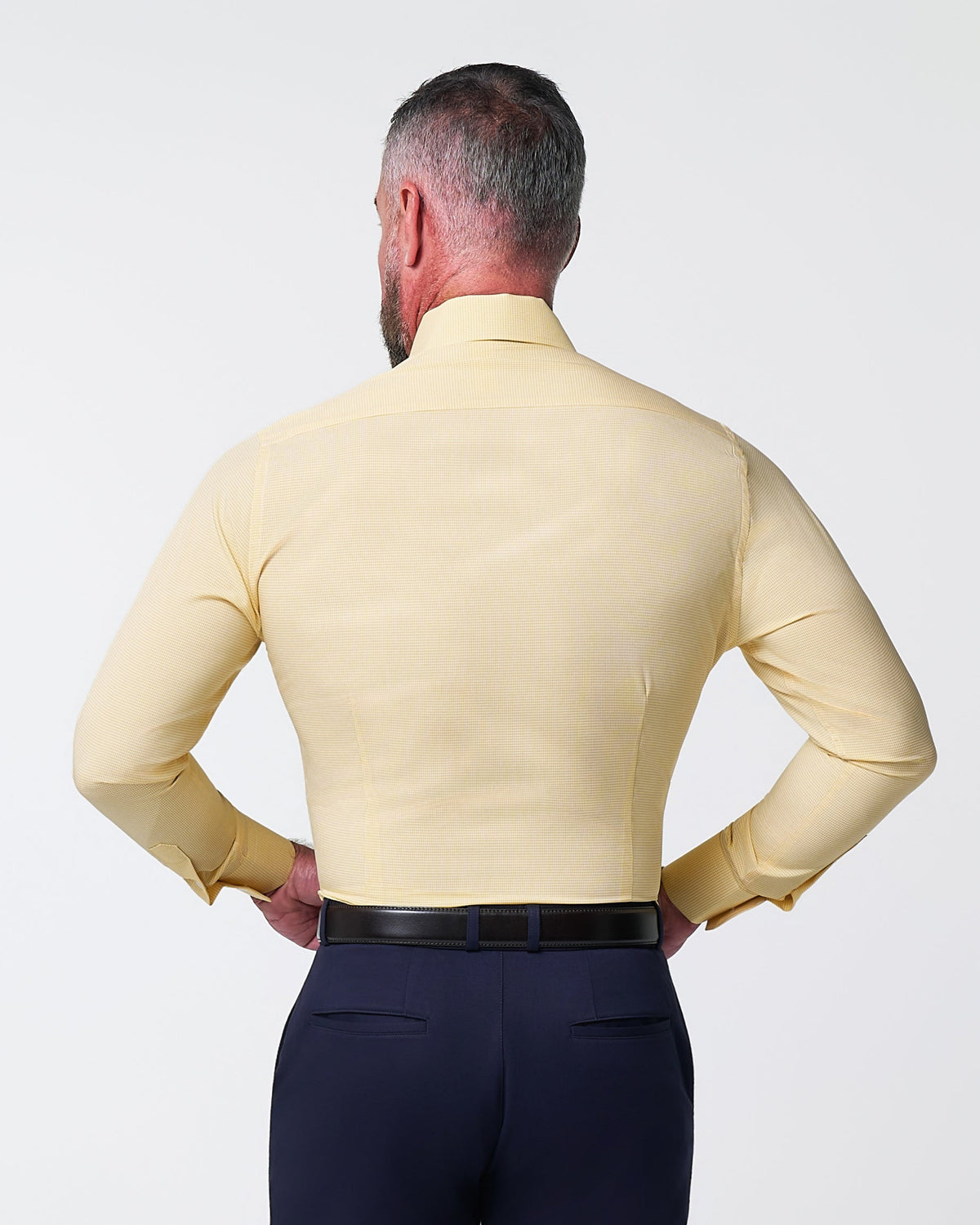 State & Liberty - "The Stanley" Yellow Microcheck