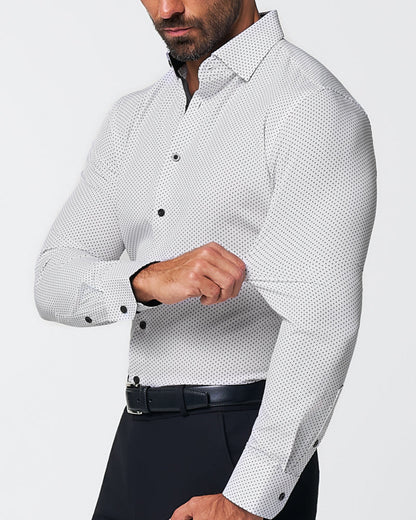 State & Liberty - "The Tatar" White With Black Dots