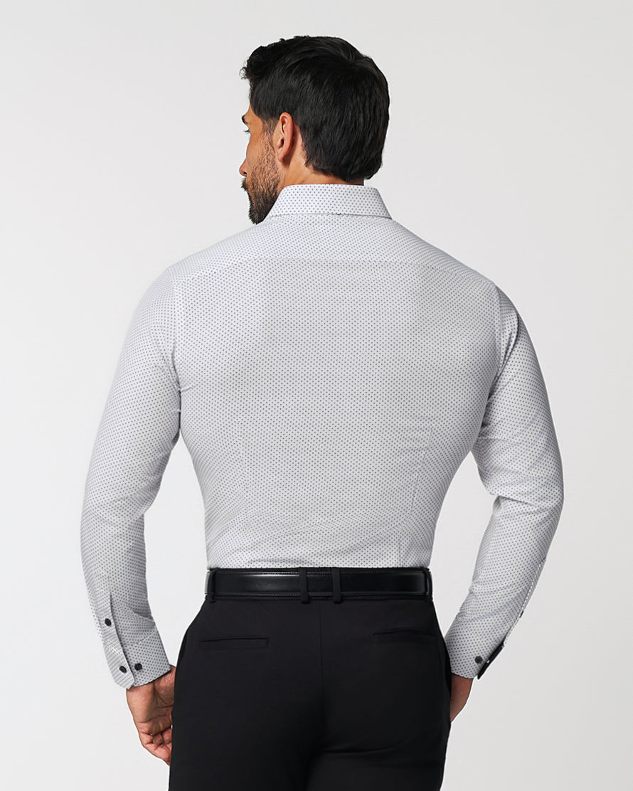 State & Liberty - "The Tatar" White With Black Dots