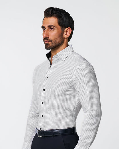 State & Liberty - "The Tatar" White With Black Dots