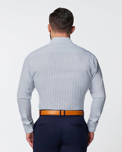 State & Liberty - "The Francisco" Light Blue Mid-Stripe