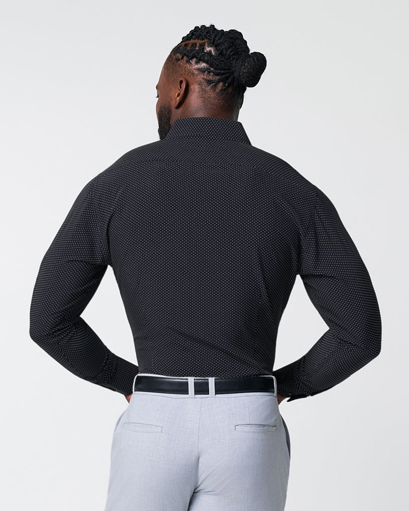 State & Liberty - "The Reader" Black with White Dots