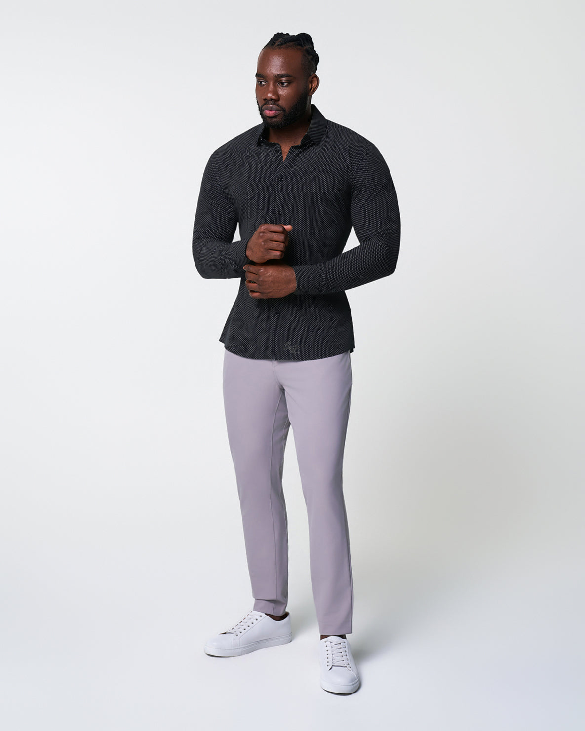 State & Liberty - "The Reader" Black with White Dots