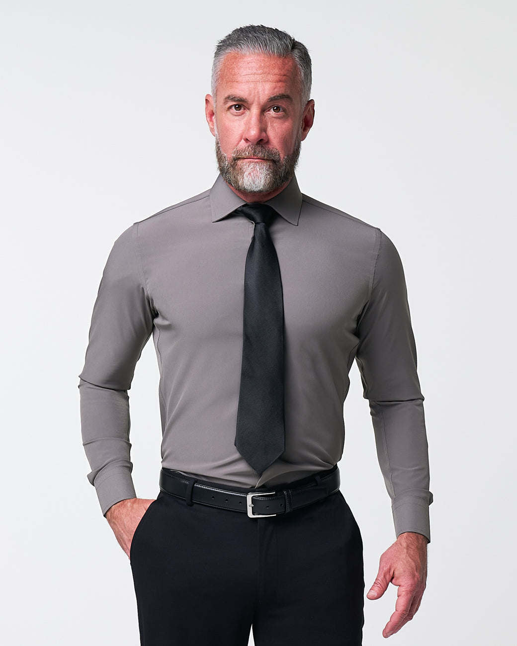 State & Liberty - "The Wayne" Solid Grey