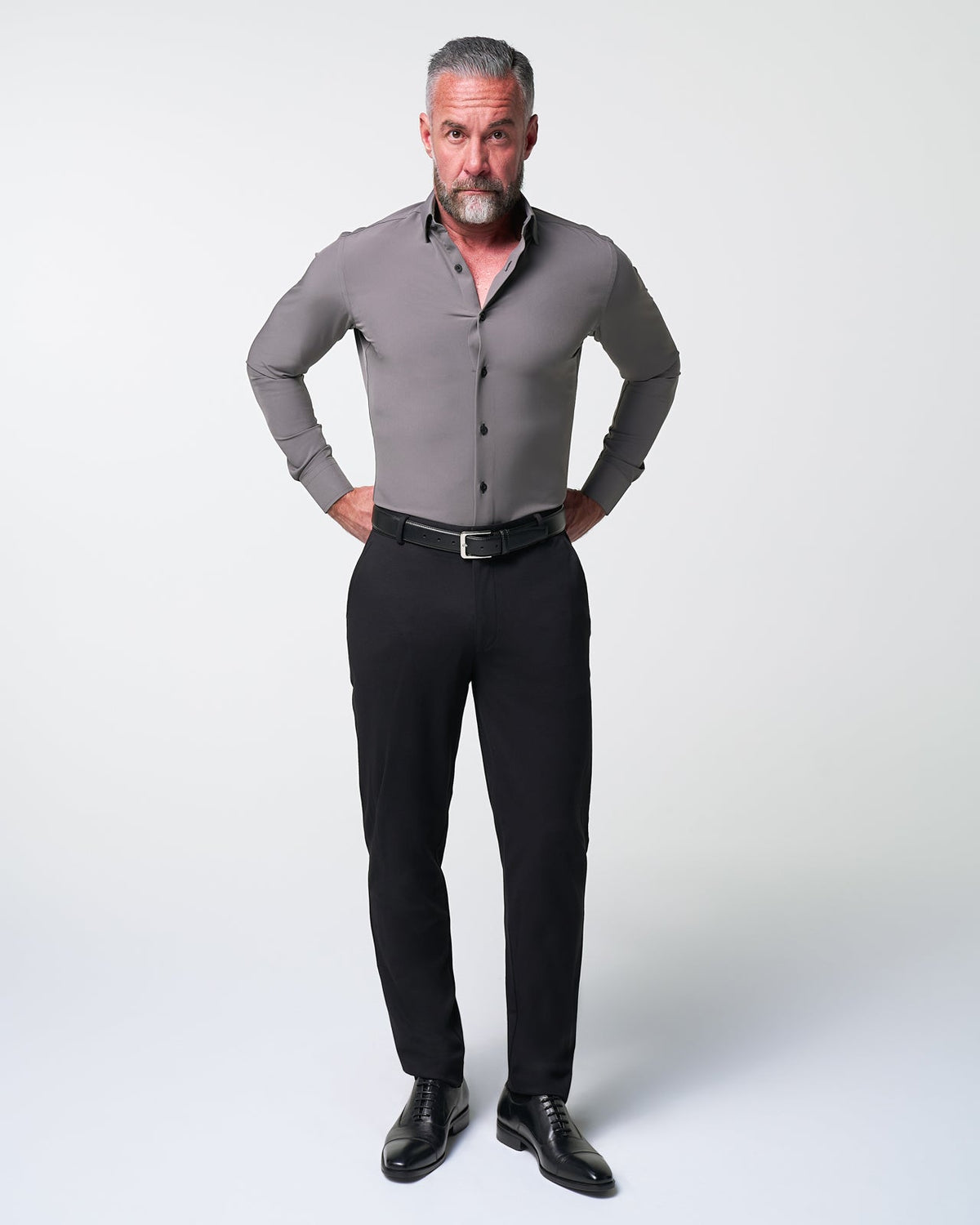 State & Liberty - "The Wayne" Solid Grey