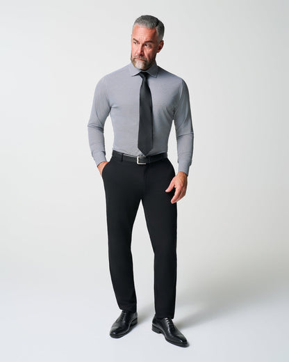 State & Liberty - "The Newbury" Black Windowpane