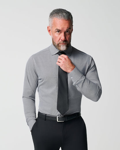 State & Liberty - "The Newbury" Black Windowpane