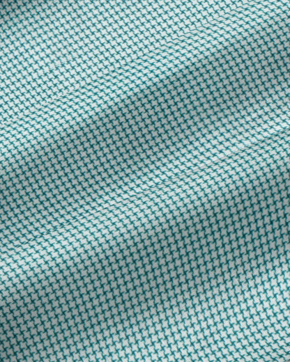 State & Liberty - "The Kane" Green & White Houndstooth