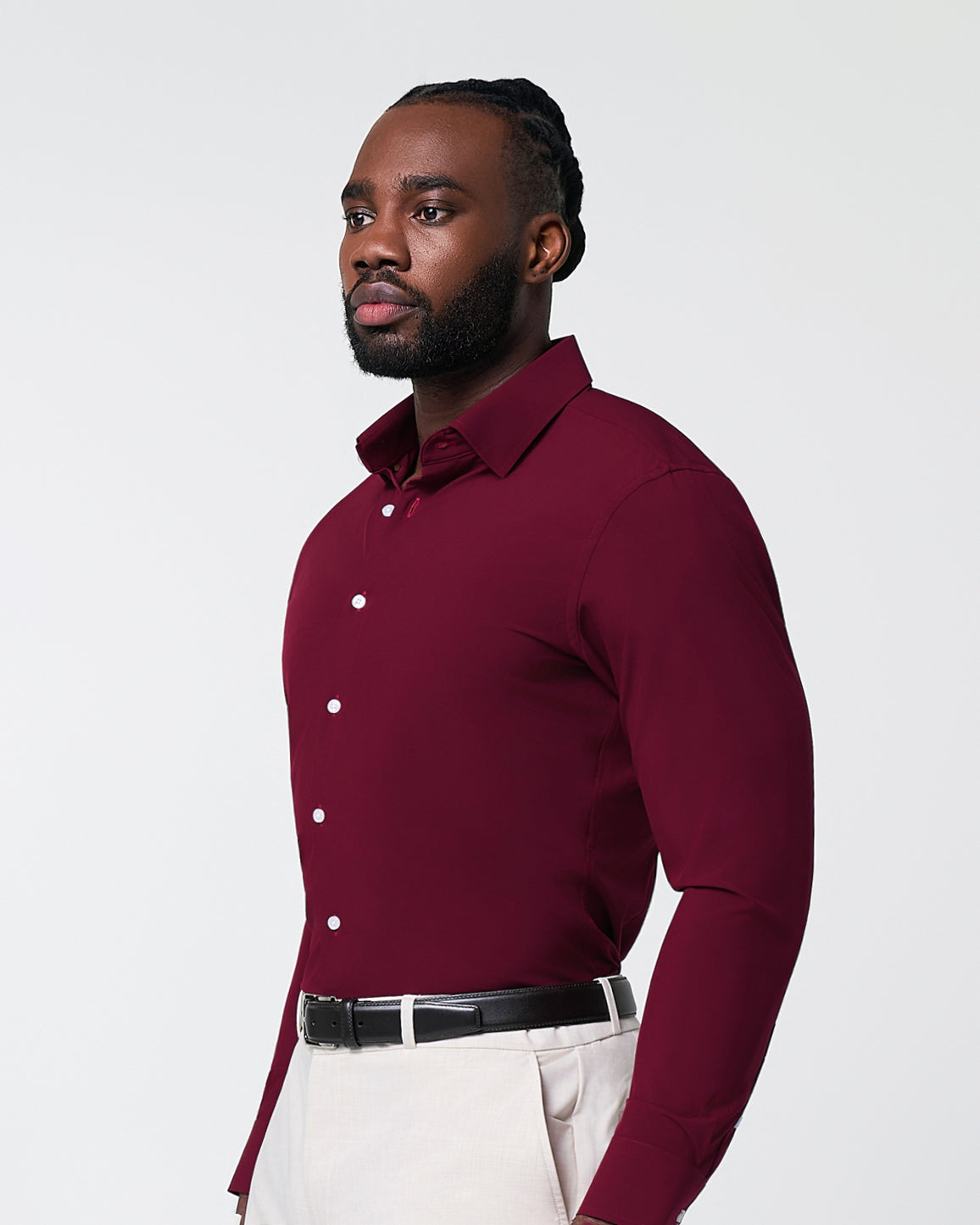 State & Liberty - "The Ward" Solid Maroon