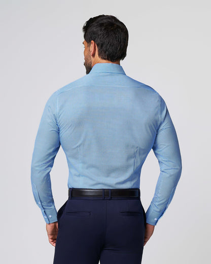 State & Liberty - "The Meram" Blue Windowpane